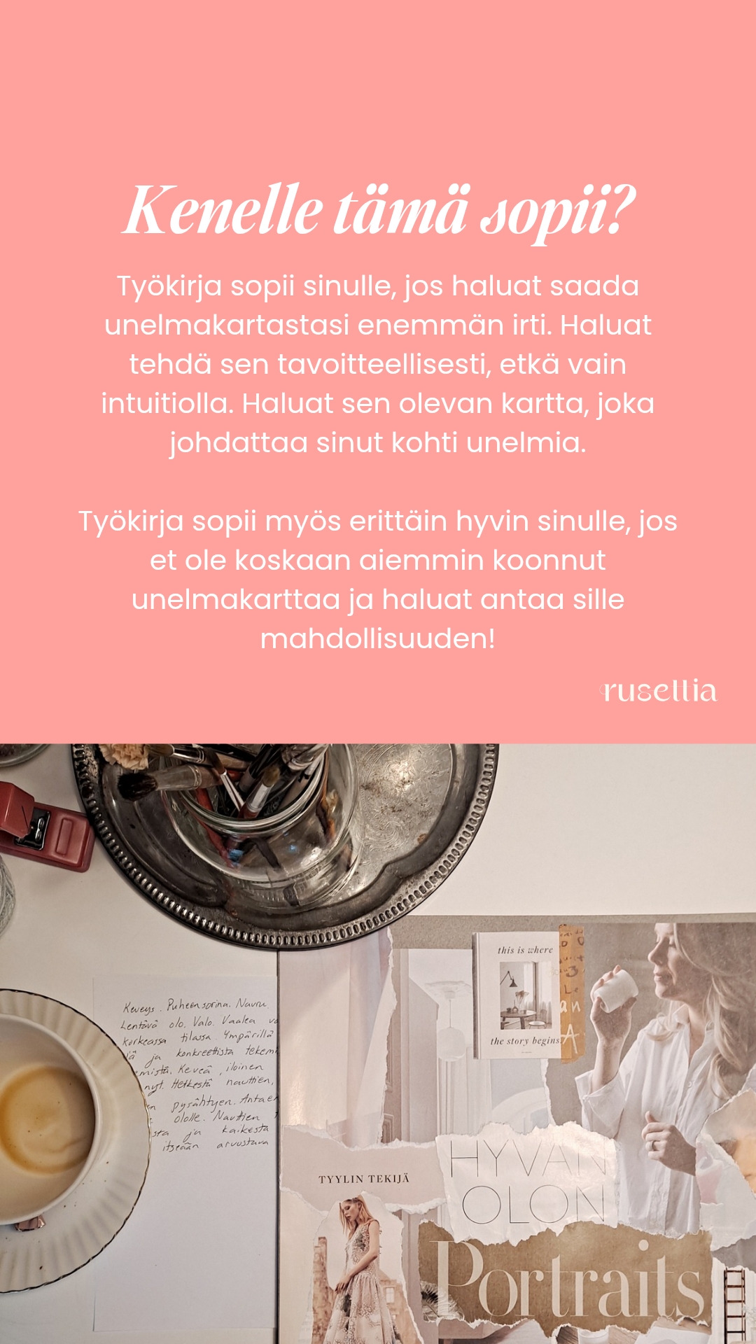 Unelmakartta työkirja - digitaalinen tuote - Image 3