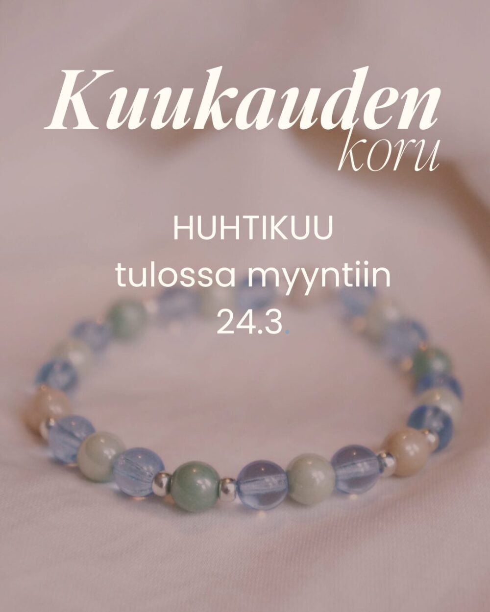 Kuukauden koru tulossa pian