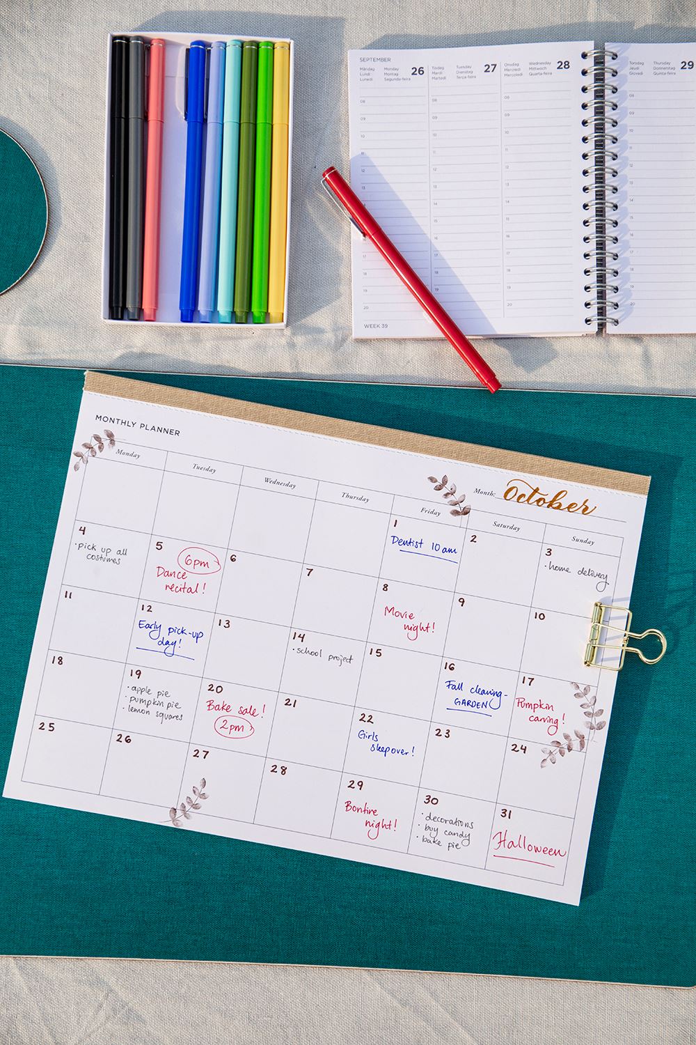 bookbinders kuukausisuunnittelija